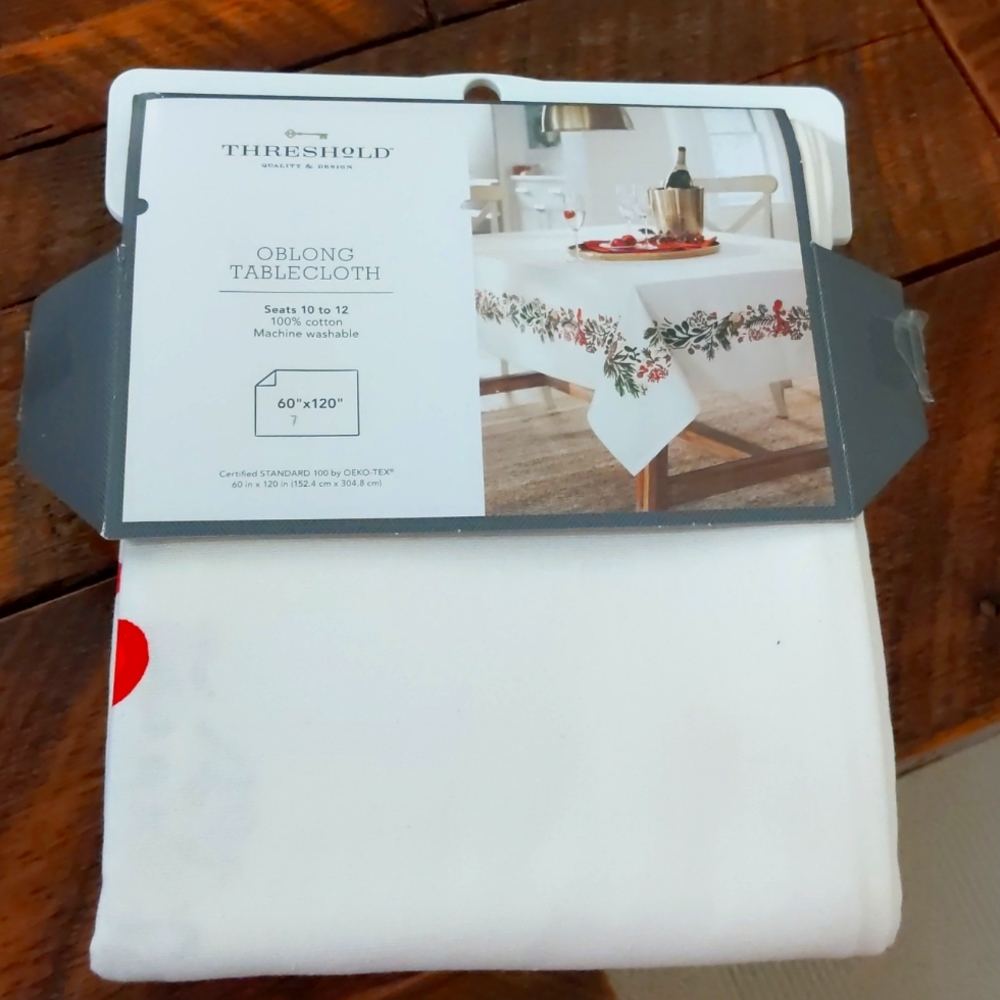 Holiday tablecloth